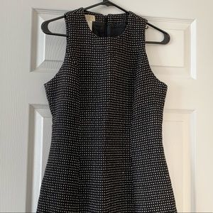 Ertigo polka dot black white dress Sz 8 France